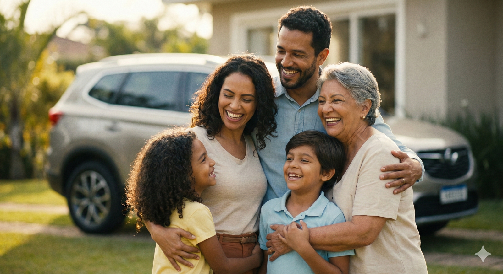 Família feliz